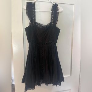 Free People Black Dress